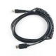 RJ45 → USB spiral kabel Newland HR22 seriyası üçün, 1.5 m–3 m — CBL‑030UA